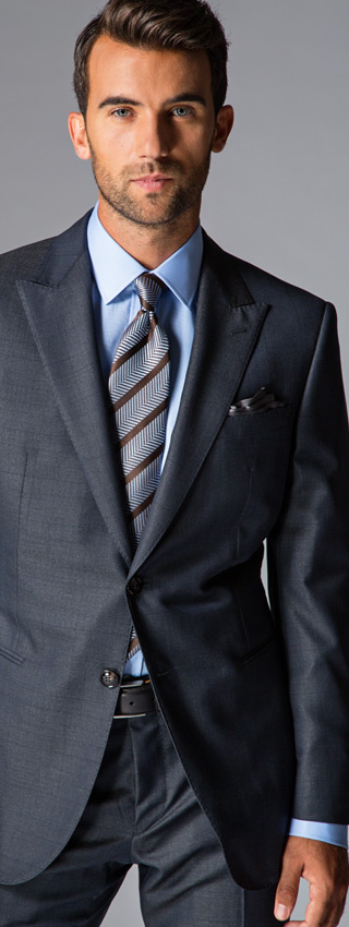 Giorgio Armani Bespoke Suits Exclusively at Mr. Ooley's in Oklahoma City